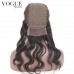 360 Lace Frontal Closure With Wig Cap,Body Wave Human Virgin Hair,Pre Plucked